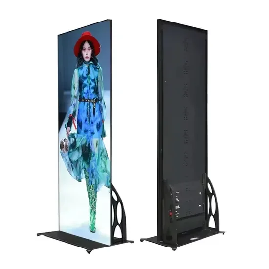Przezroczyste wyświetlacze LED, ekran 3D widoczny bez użycia okularów, inteligentne słupki oświetleniowe, ekran plakatowy P2 do użytku wewnętrznego, cyfrowa ekranowa reklama.