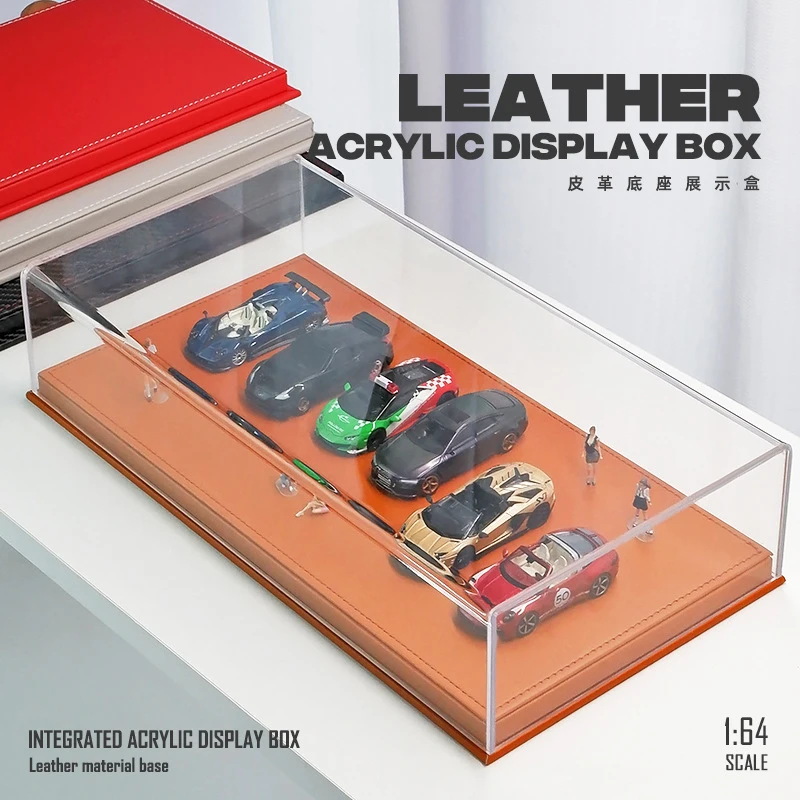 1:64 Display Cabinet Box Storage box for Car Model Vehicles Dioramas Miniatures Figure Toy Desktop Decoration Collection Gift 