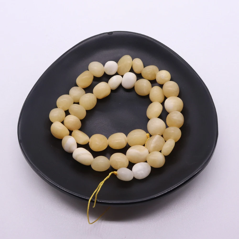 

Natural Stone Beads Yellow Aventurine for Bracelet Making Jewelry DIY Charms Accessories for Needlework Beautiful Seed Beads