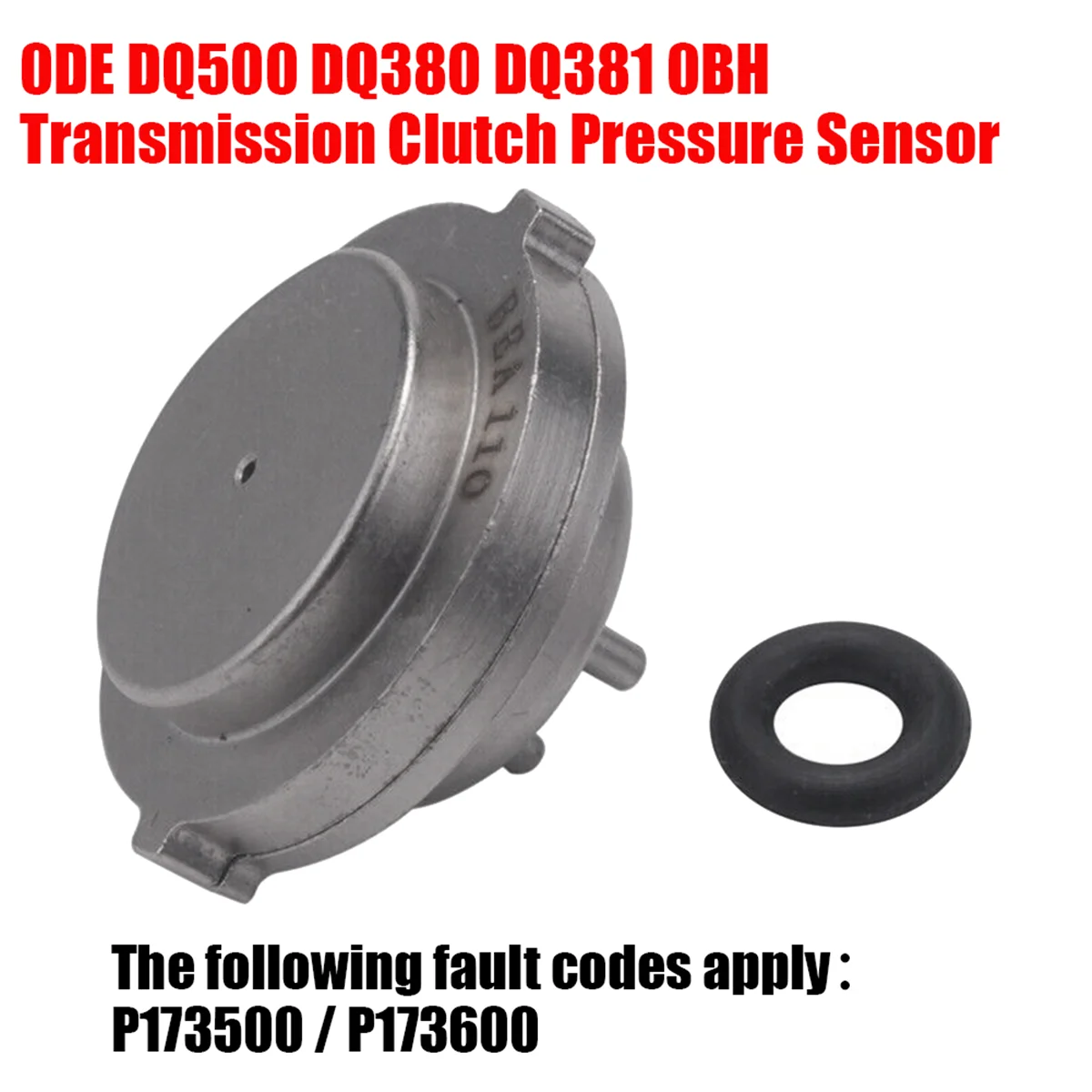 New 0DE DQ500 DQ380 DQ381 0BH Transmission Clutch Pressure Sensor P173500 / P173600 for Audi Q3 VW Scirocco Tiguan 7