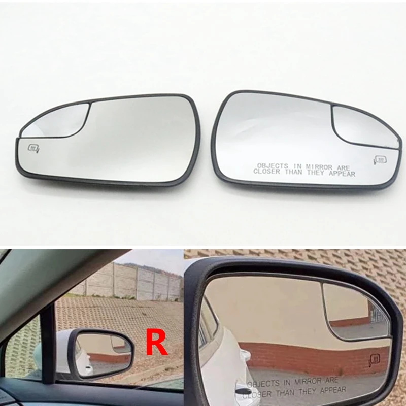 Auto accessories for Ford Mondeo Fusion 13-20 rearview mirror glass with heating; L; DS7Z17K707F R; DS7Z17K707B