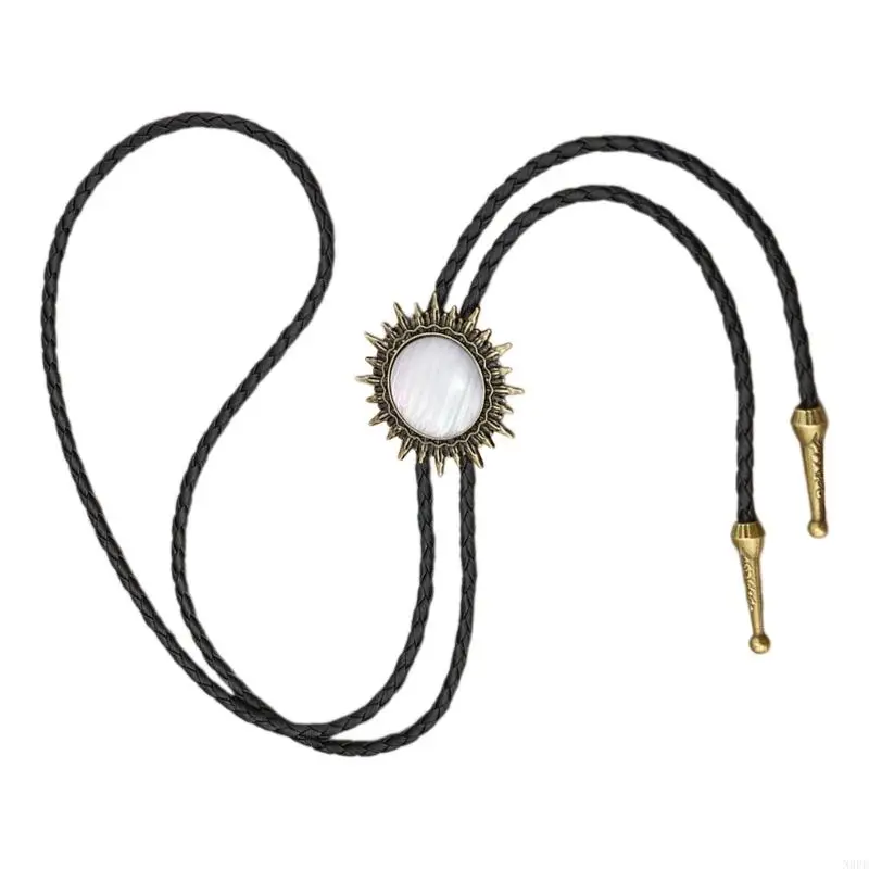 N0PE Western Cowboy Bolo Tie for Evening Party Carnivals Party Male Teens Costume