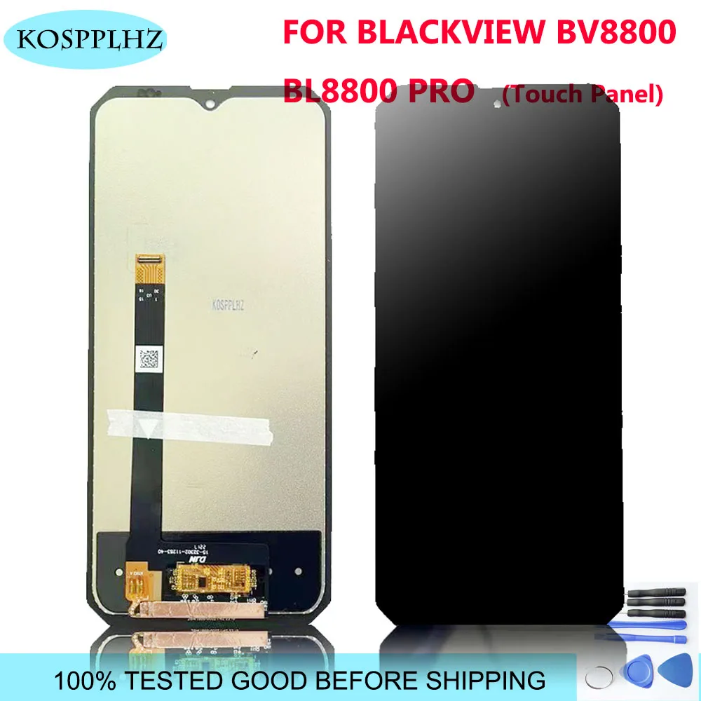 New 2400x1080 BL8800 Pro For BLACKVIEW BV8800 Touch Screen + LCD Display Digitizer Assembly Replacement 6.58 Inch