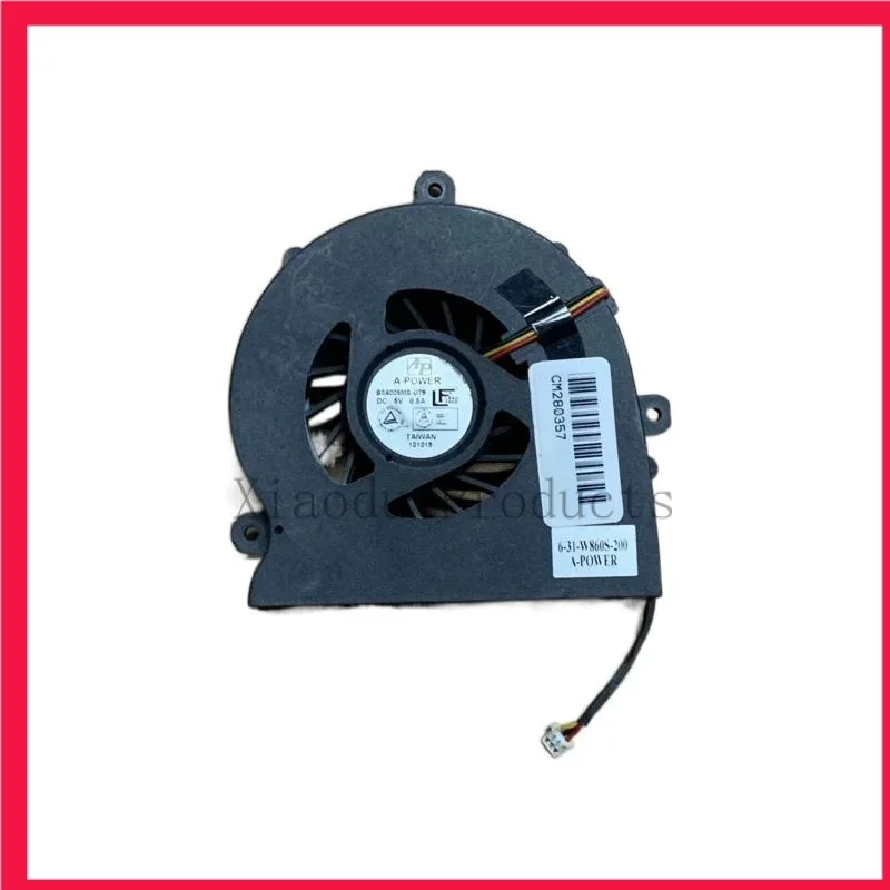 Laptop CPU cooling fan cooler for Clevo np8690 np8760 w860 w860cu w870cu w880cu 6-31-w860s-200 BS6005MS-U79 np8690 w860s