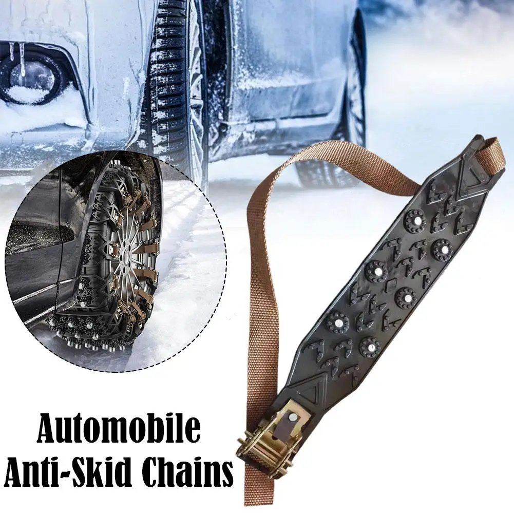 

Automobile Anti-skid Chains Anti-slip Performance Tyre Skid Tire Outdoor Tyre Auto Emergency Ties Anti Chain Cable I0r3