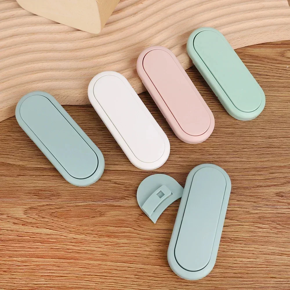 Latch Cabinet Door Protection 5pcs Children's Drawer Safety Baby Anti Pinch Hand Invisible Lock Opposite Door Wardrobe Lock