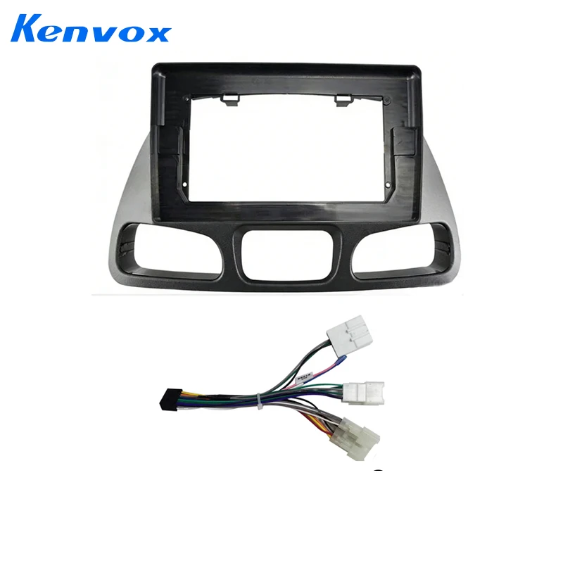 10 Inch Car Frame Fascia Adapter Android Radio Dash Fitting Panel Kit For Toyota Townace Noah 1998-2001