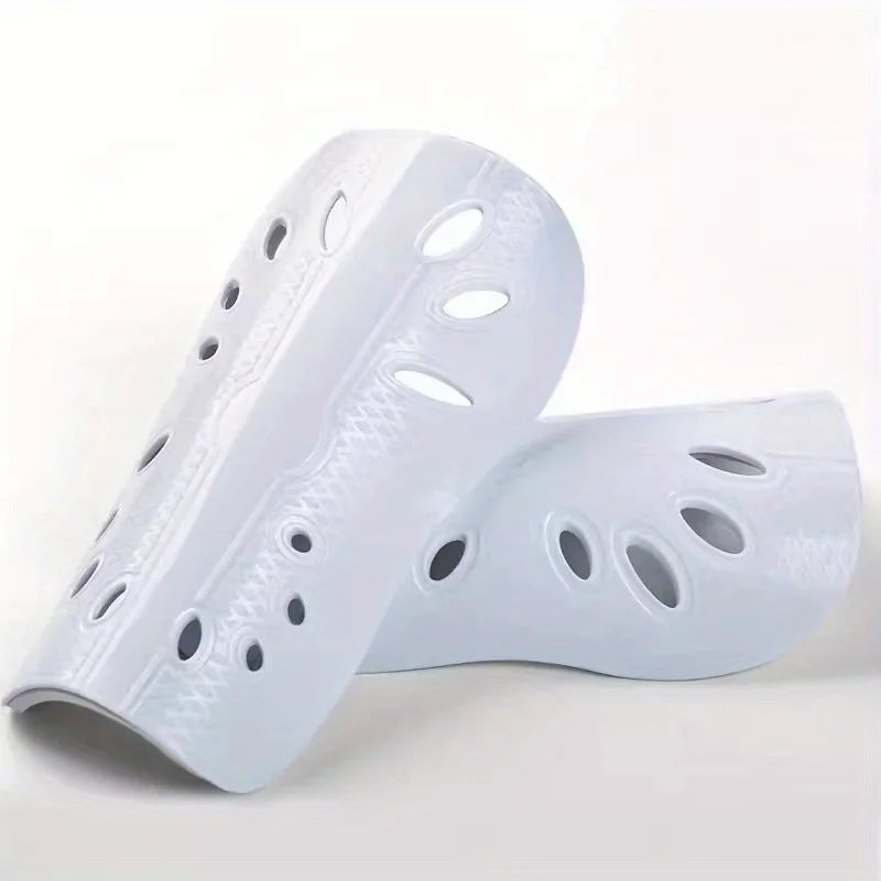 Lightweight Ventilated Soccer Shin Guards, Shock Absorbing Leg Protector for Kids Adults Football Training & Match Sports Use
