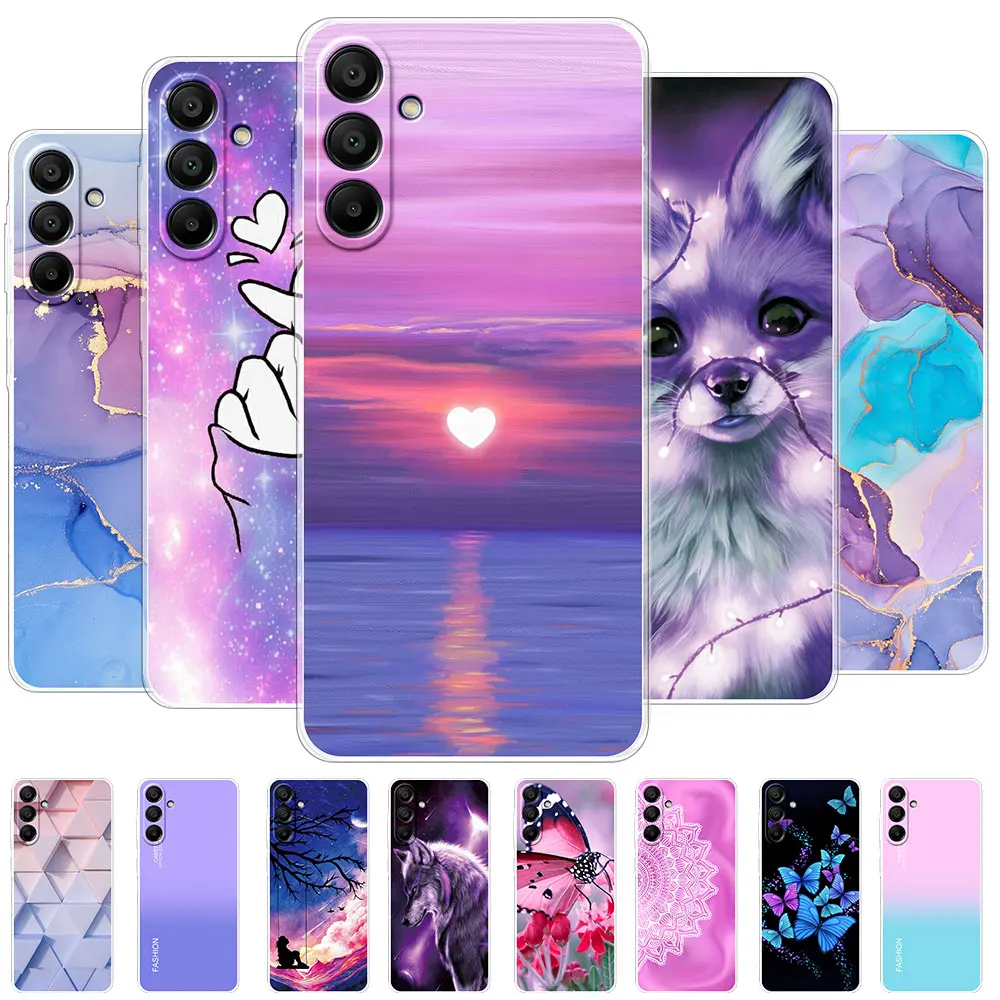 For Samsung Galaxy A16 5G SM-A065F Case Samsung A16 Shockproof Phone Case For Samsung A166E 5GClear Soft Silicone Cover Funda