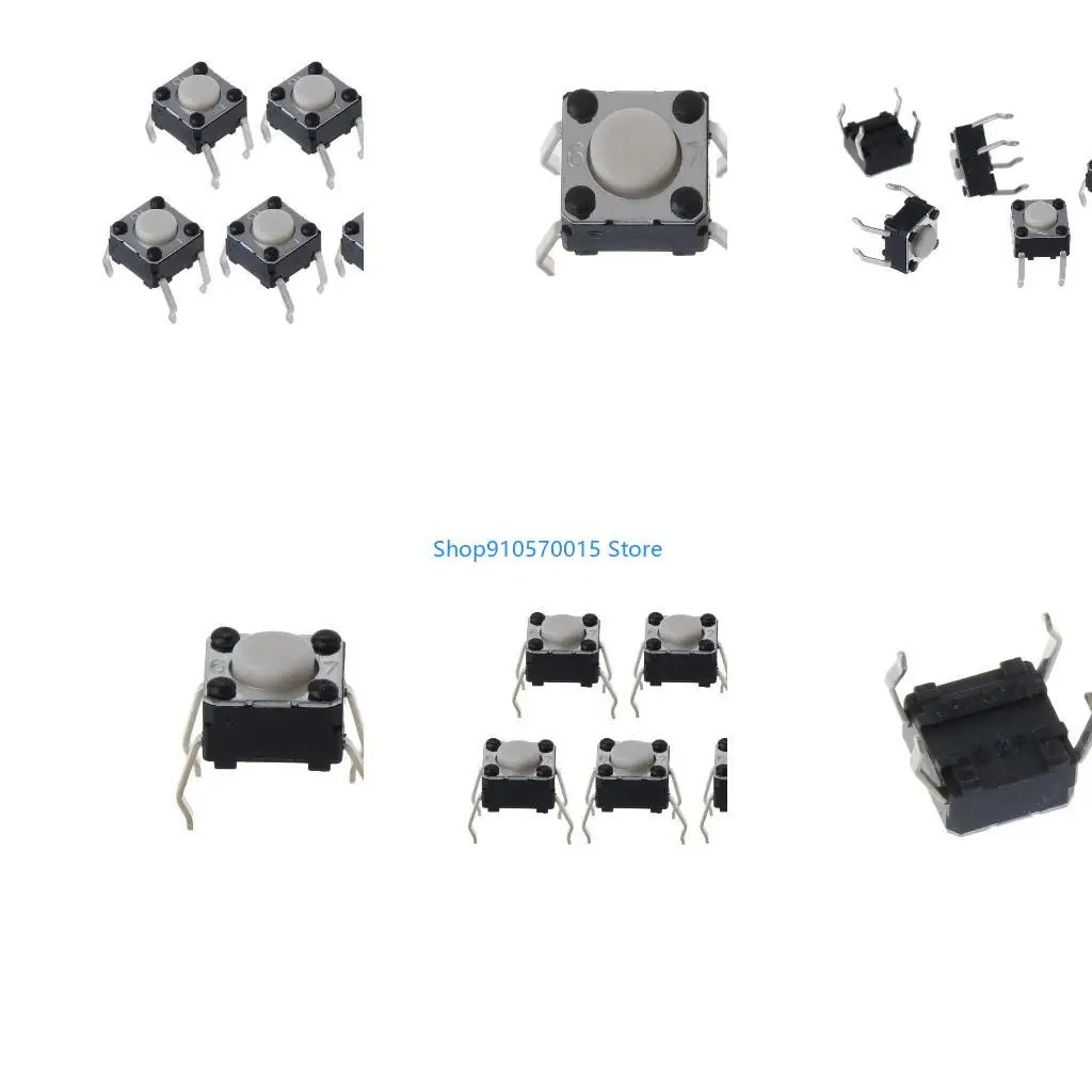 B95C 5 Pcs Mouse Micro Switch Micro Button for M185 M215 G300 G402 G602 M570 4 Pin