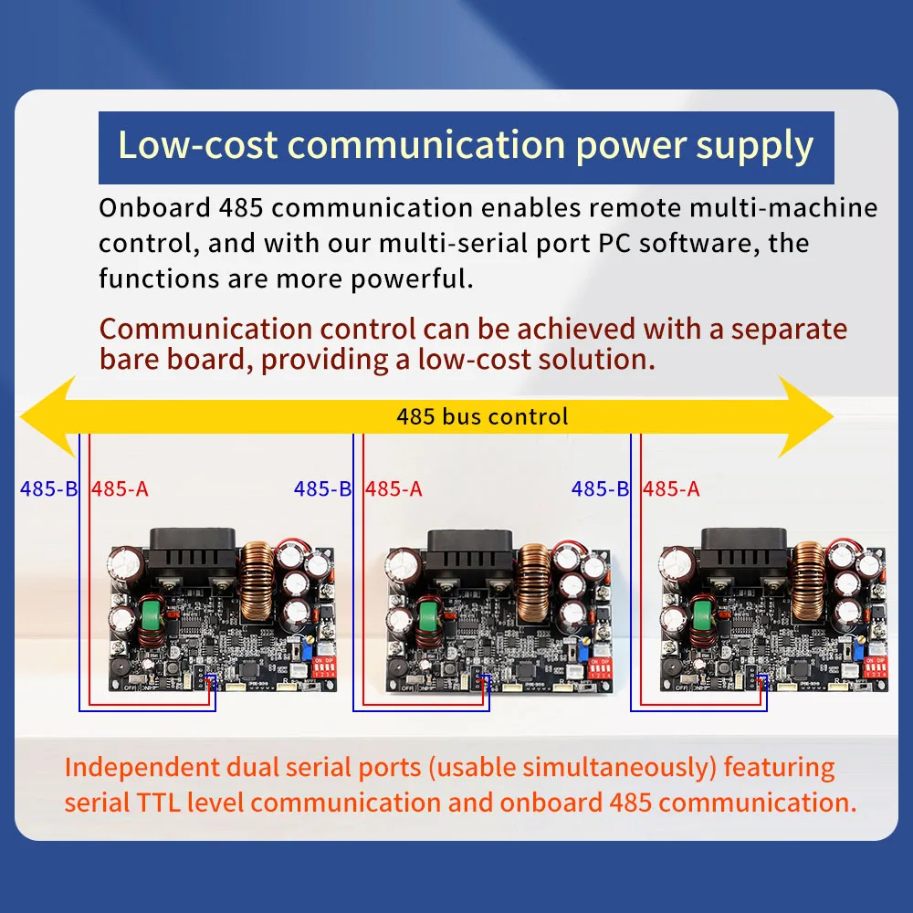 XY7025 70V/25A/1750W Buck Converter CC CV CNC Stabilized Power Supply Adjustable Regulated Voltage and Current Step-down Module