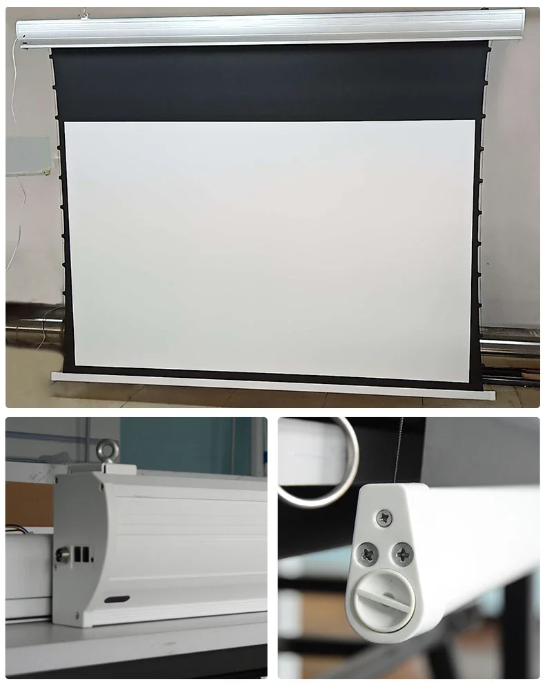 150 Inch Projector Screen Hanging Wall Home Theater