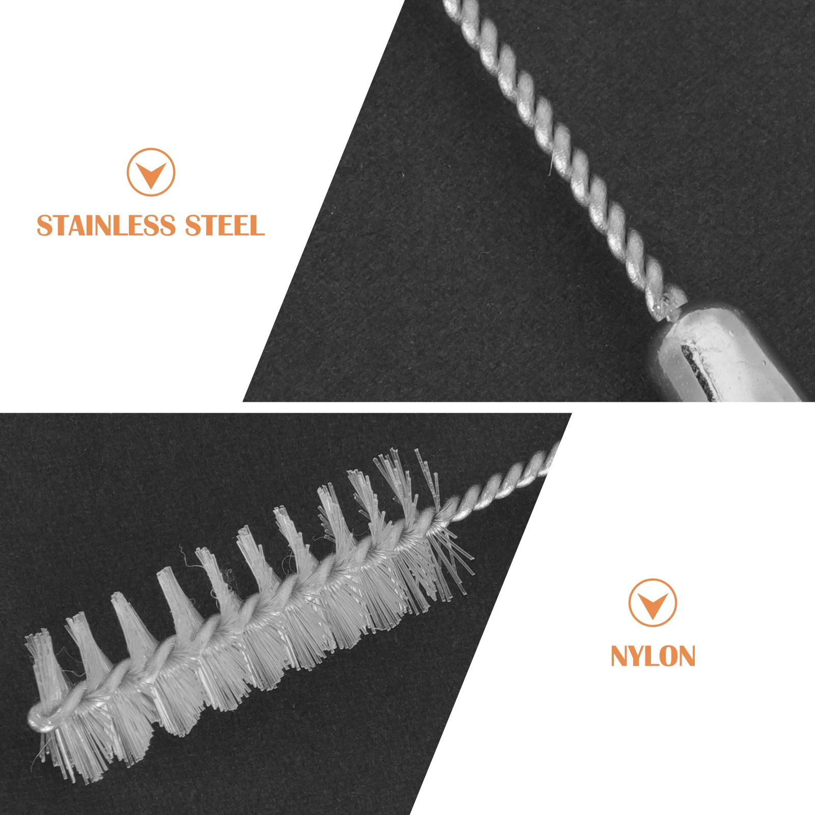 

4 Pcs Cleaning Brush Mouthpiece Tenor Sax Kit Flute Brass Instrument Cotton Musical Cleaner Tools