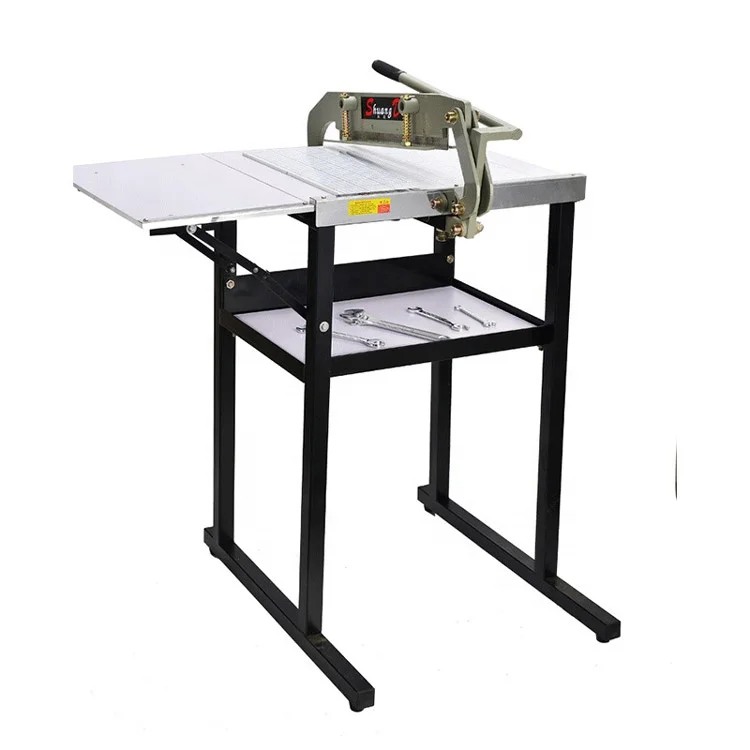 Textile Pinking Blade 300mm Manual Fabric Sample Cutting Machine