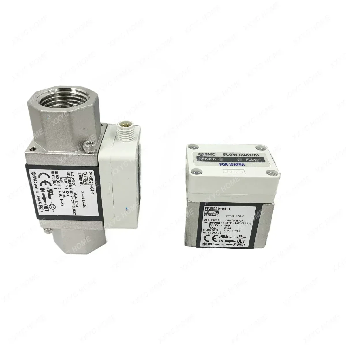 SMC Flow Switch PF3W520-04-1 1T PF3W520-03-2 2T Pf3w504 540