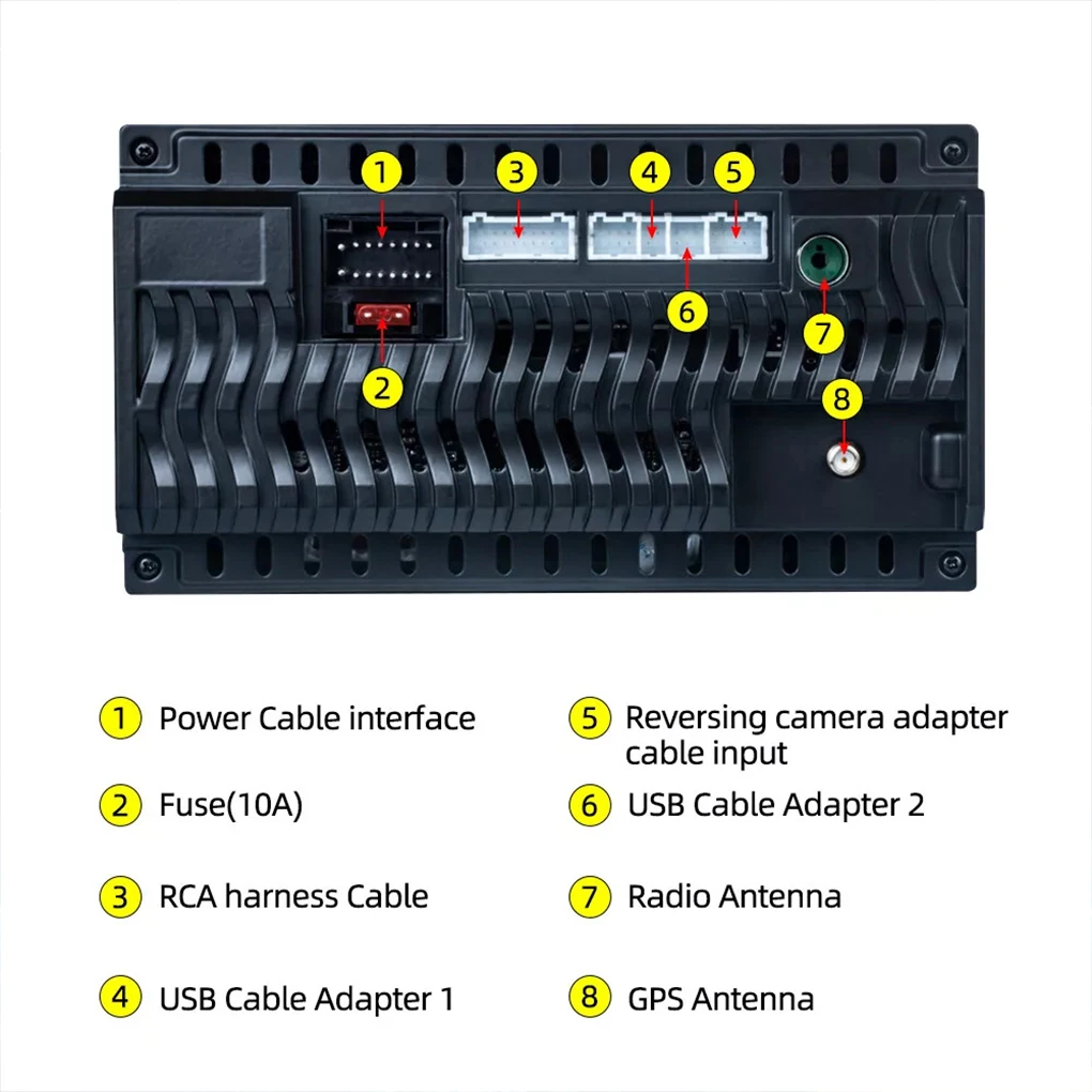 Трансформируйте автомобильный опыт с помощью автомобильного радиоприемника Android Auto с функцией Bluetooth. Автомобильная навигация 1 + 16G