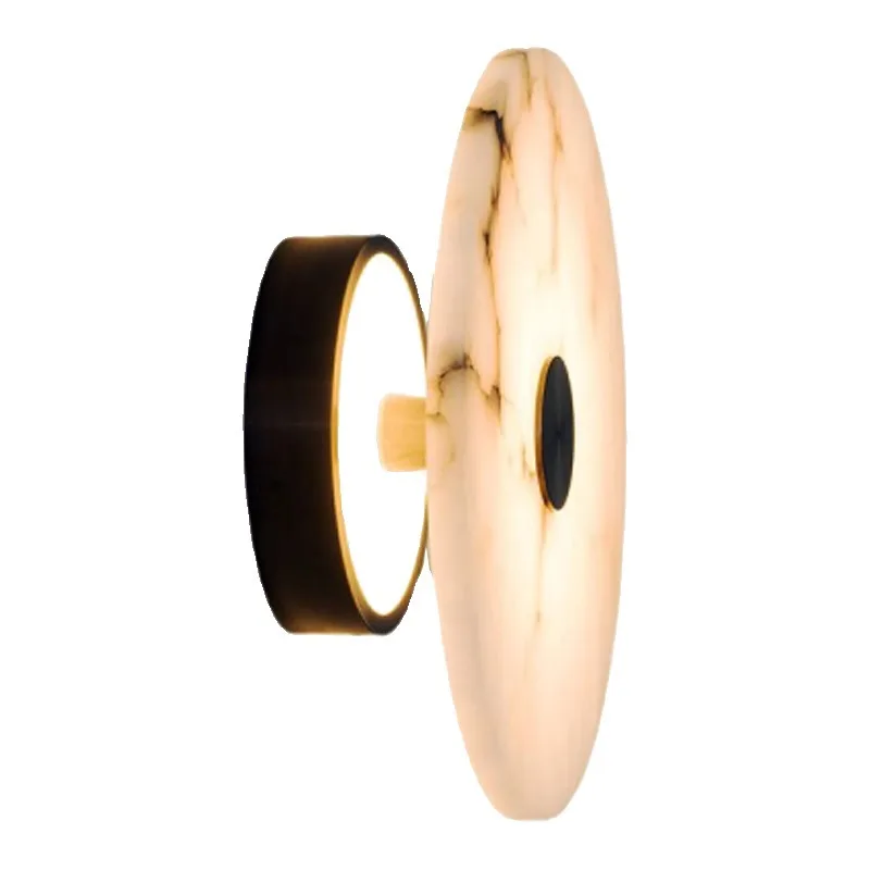 

Spanish marble wall lamp living room background wall light luxury staircase entrance decorative bedside lamp