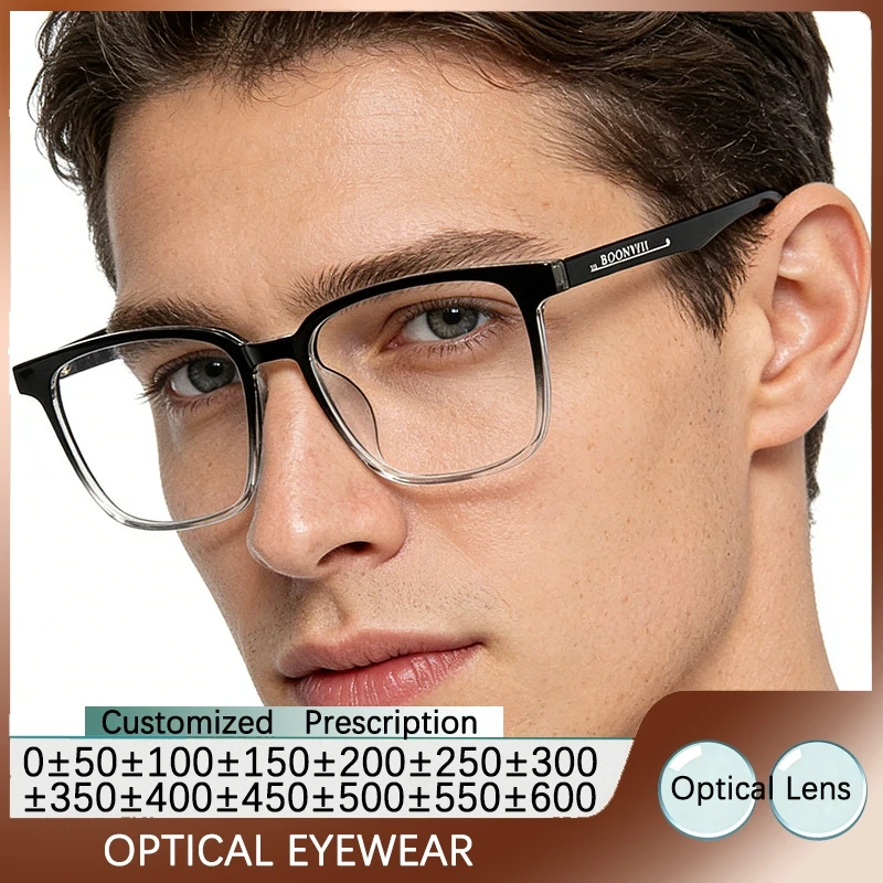 

Мужские оправы для очков с оптическими линзами, очки для чтения, очки по рецепту, линзы с антибликовым покрытием