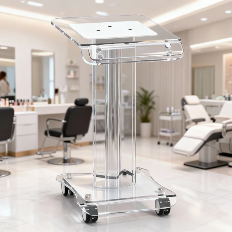 

Storage Trolley Cart Beauty Salon Tray Organizers Trolleys Tool Trolly Hairdressing Auxiliary Cart with Wheels Handcart Eyelash