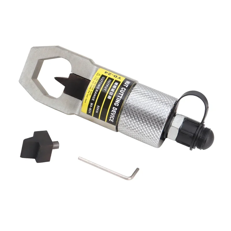 YP-24B แยกประเภท Hydraulic Nut เครื่องตัดสกรูเครื่องตัด 10T M8-M14 M16-M24 Nut กรรไกร FYP-24