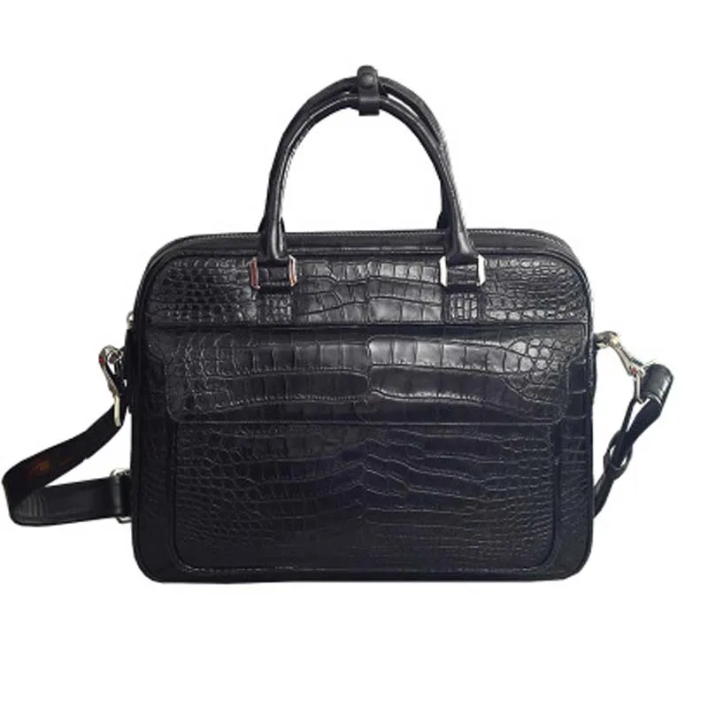 KEXIMA ourui new arrival real crocodile leather men handbag bag man leather large men bag business men briefcase large capacity