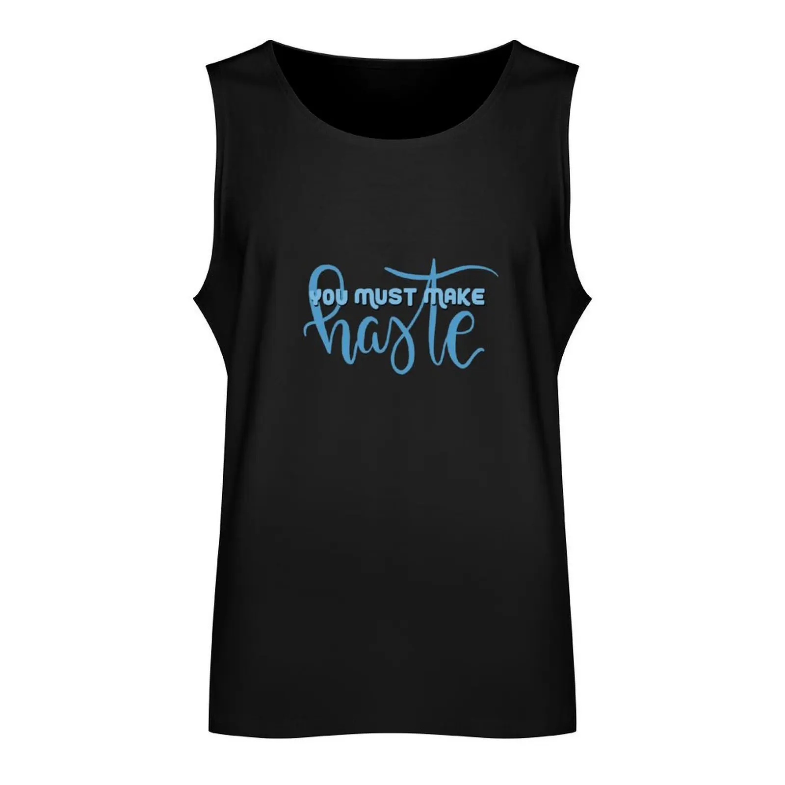 you must make haste eloise sticker Tank Top cool things sports vest Men's sports t-shirt Men gym sportswear