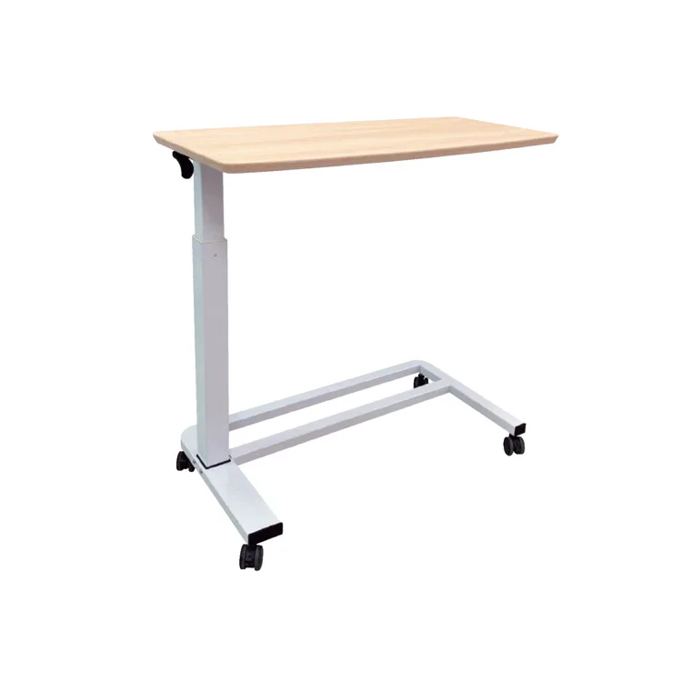 Meeting Training Folding Table with Aluminium Alloy Pneumatic Computer Desk With wheels