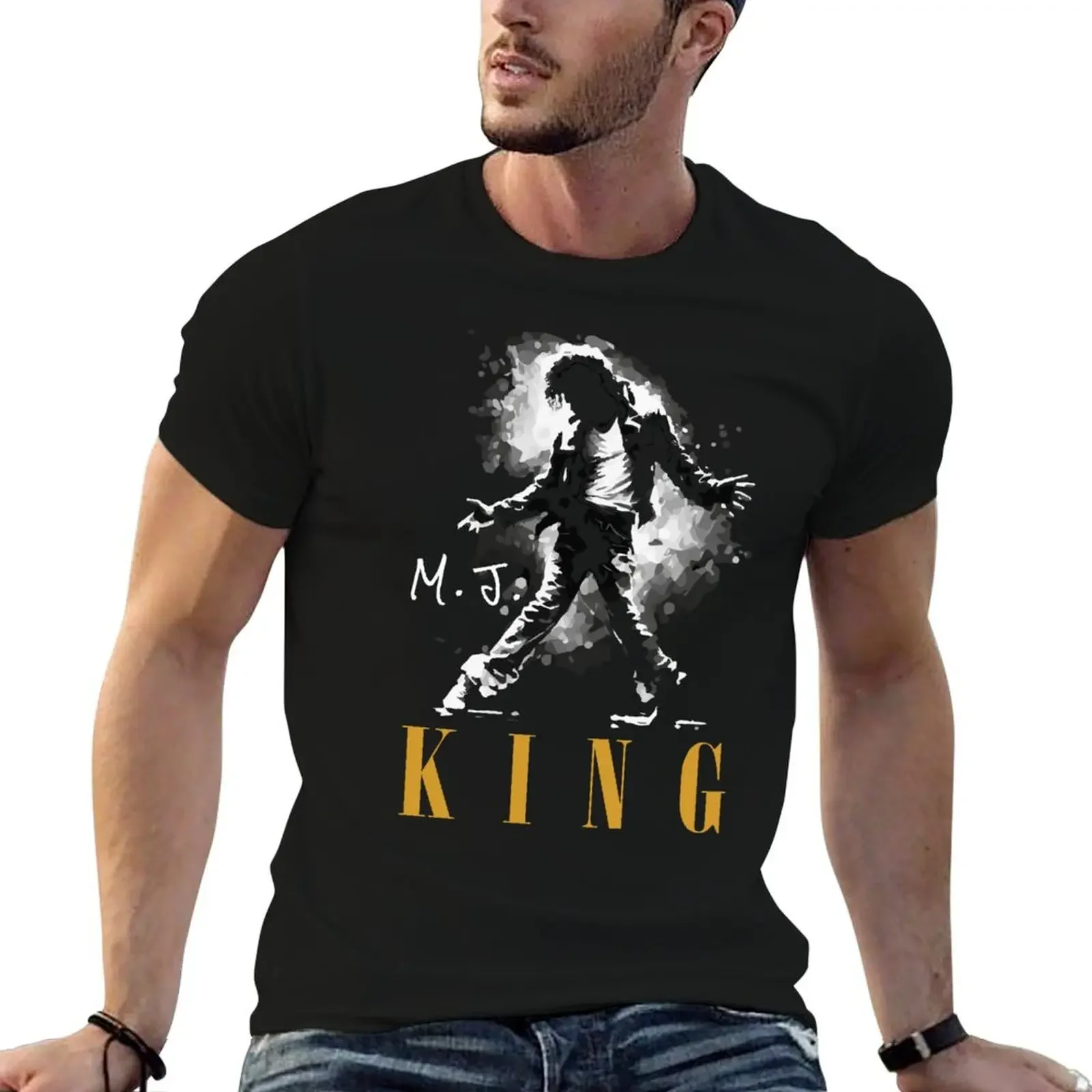 

king of pop 2 T-Shirt anime figures shirts graphic tees for a boy anime shirts men