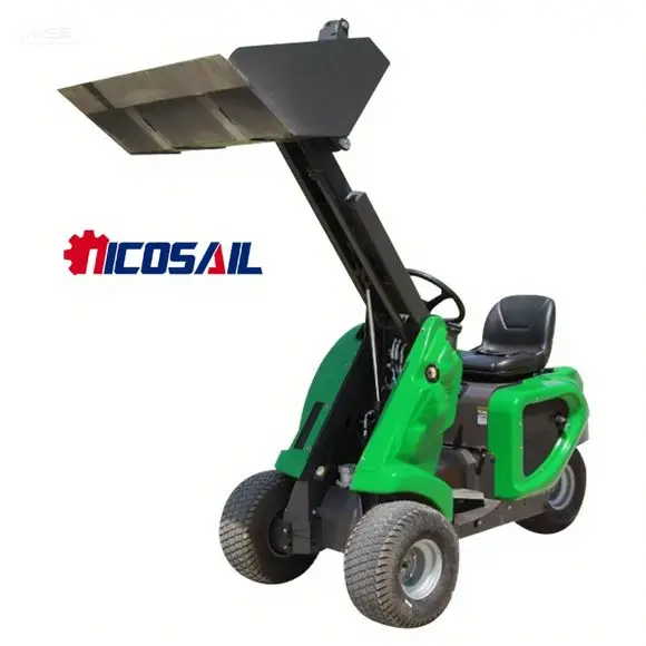 

Ce certified fully hydraulic sliding steering loader, small three wheel loader, sliding direction and accessory customization