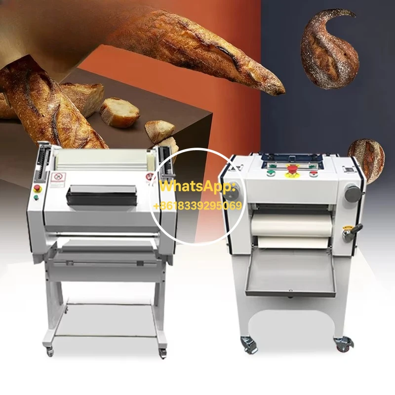 Automatic Bread Slicer Machine Electric Toast Cutter Stainless Steel Commercial Bakery Kitchen Equipment Best Price