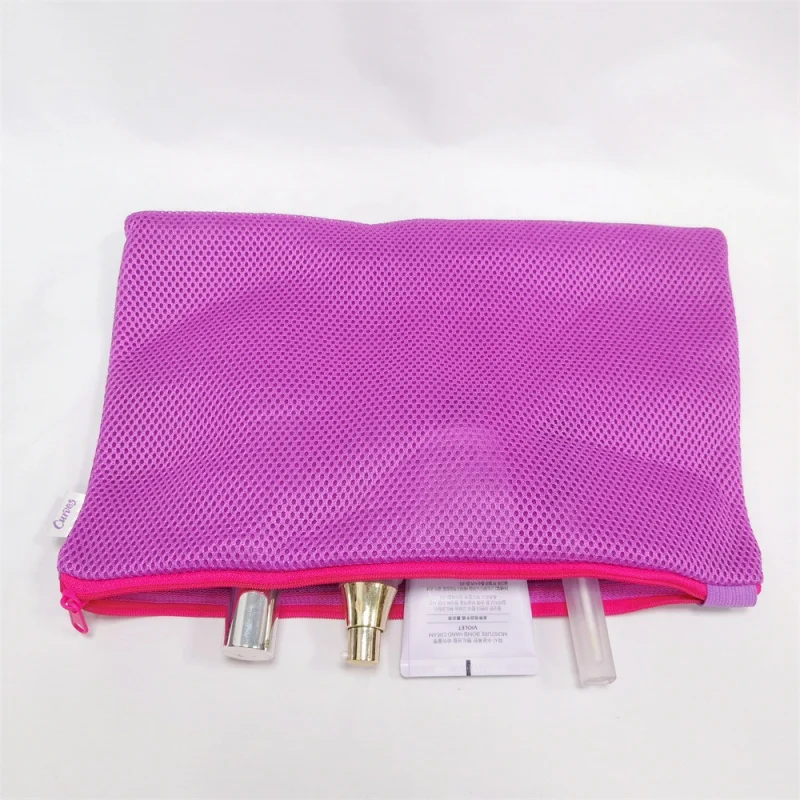 custom.Chuanghua Custom Zipper Reusable Washable Nylon Polyester Net Mesh Laundry Bag Bra Sock Clothes