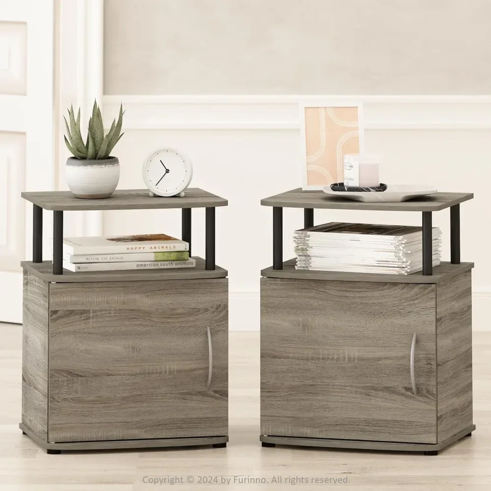 

Nightstands, Bedside Tables End for Bedroom Furniture, Utility Nightstand, Manufactured From High-quality Durable Composite Wood