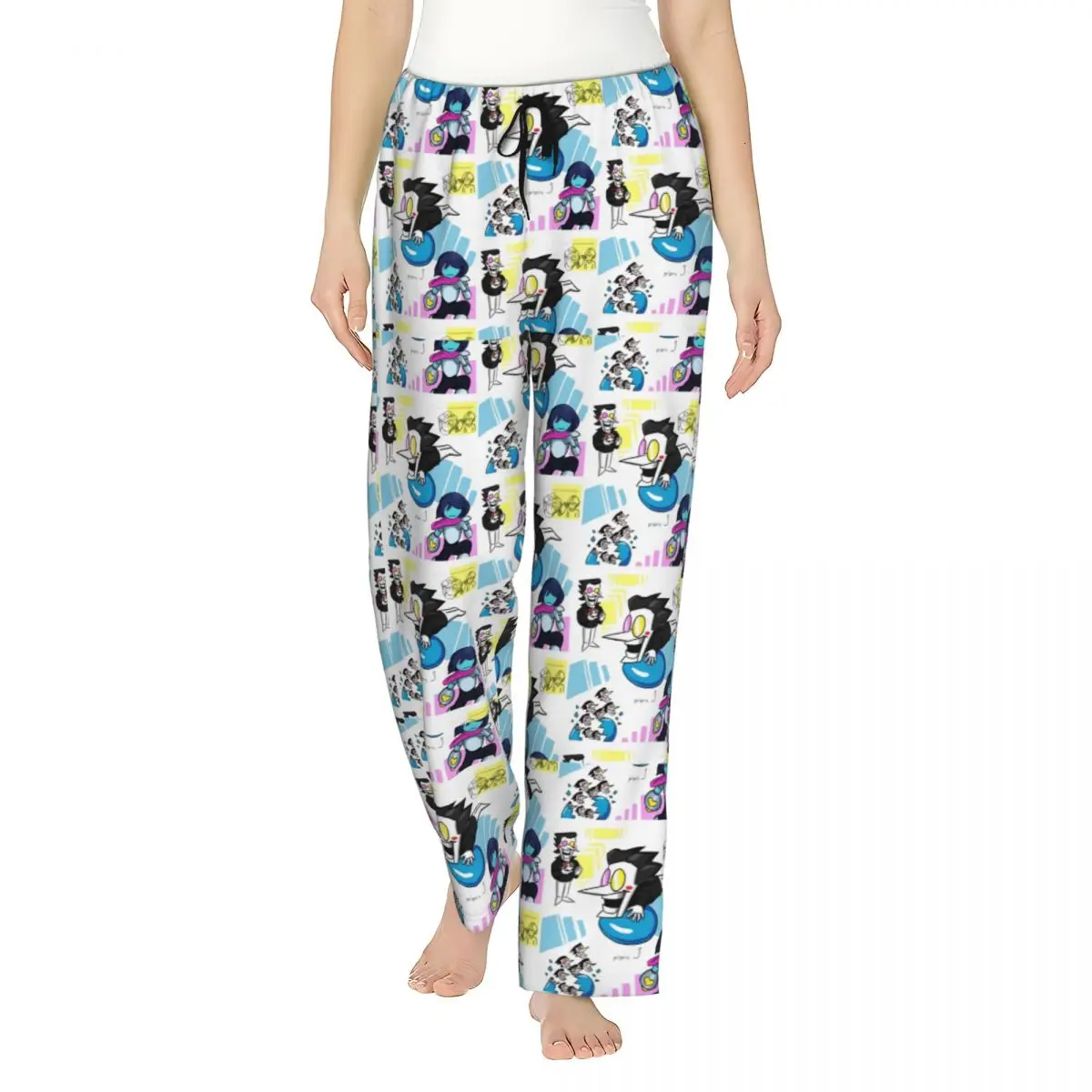

Spamton Sticker Deltarune Spamton Women Lounge Pants Stretch Pajama Pants Home Pj Bottoms