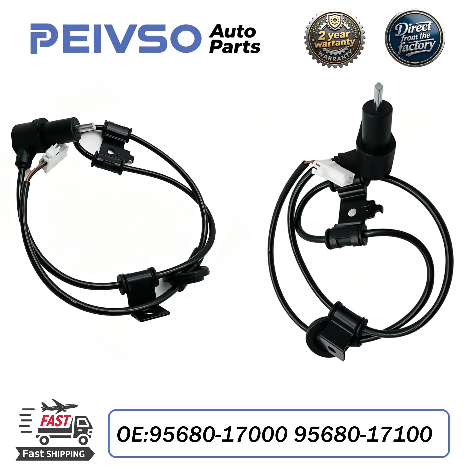 

New High-Quality ABS Wheel Speed Sensor 95680-17000 95680-17100 Rear Left/Right For Hyundai Matrix 2001-2010