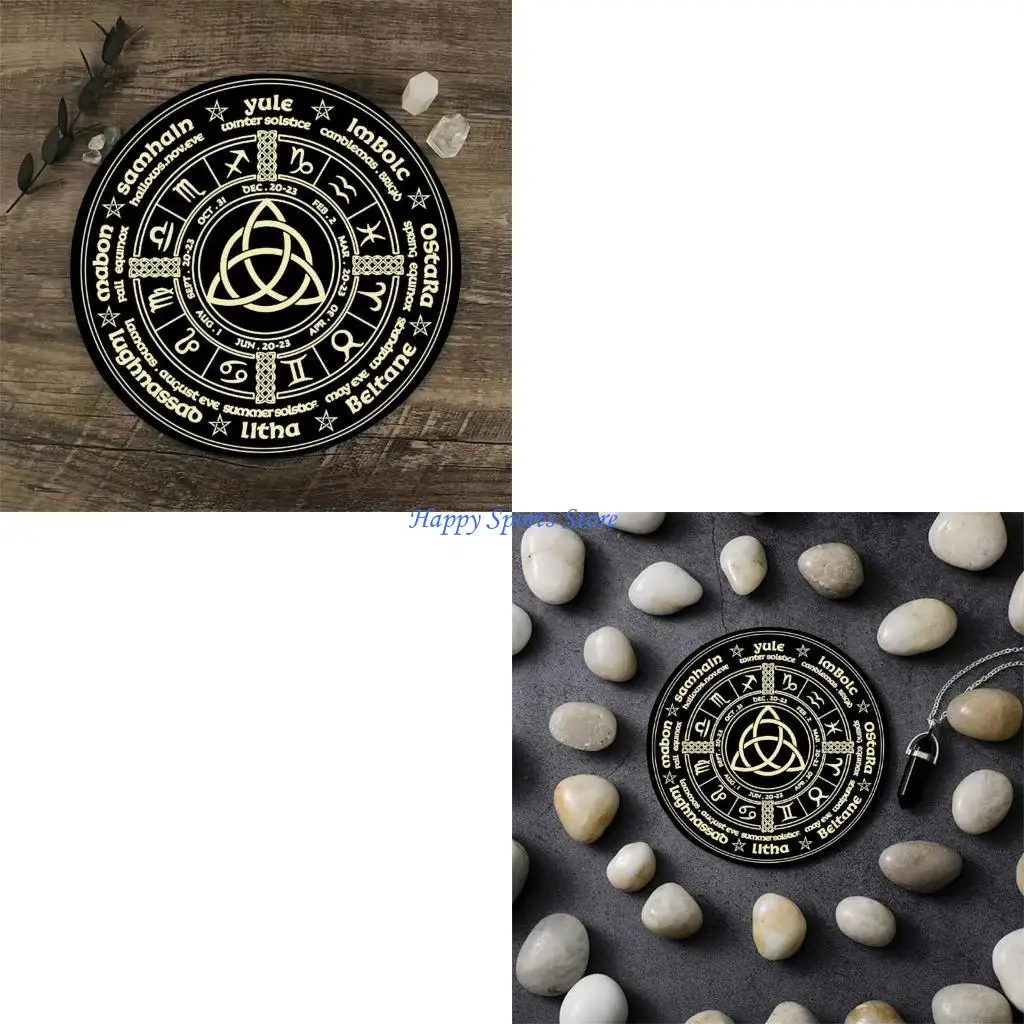 

J7JF Астрология маятники коврик для мыши накладки Tarots Card Card для вечеринки настольной игры