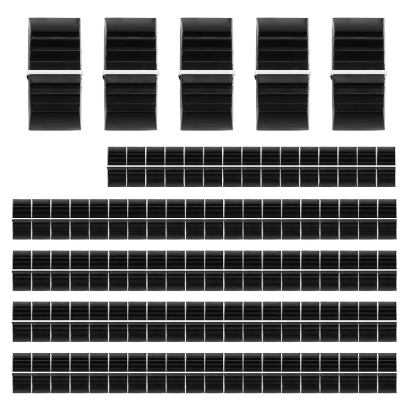 ABMF-100Pcs Fader Knob Caps Foraudio Equipment, DJ Equipment, Andmixing Consoles Slider Caps