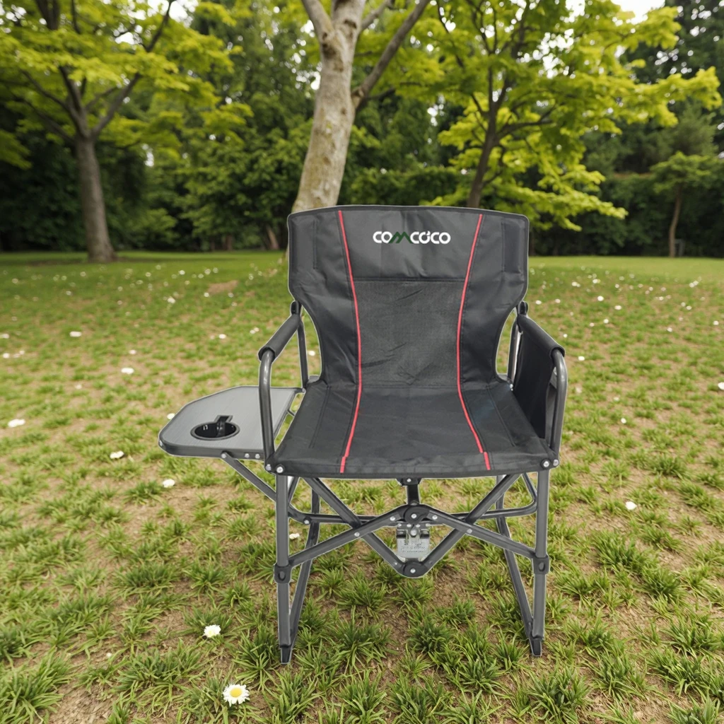 stllf Custom Capacity 120KG Portable Outdoor Leisure Travel Makeup Picnic Lawn Fishing Folding Camping Garden Beach Director Cha