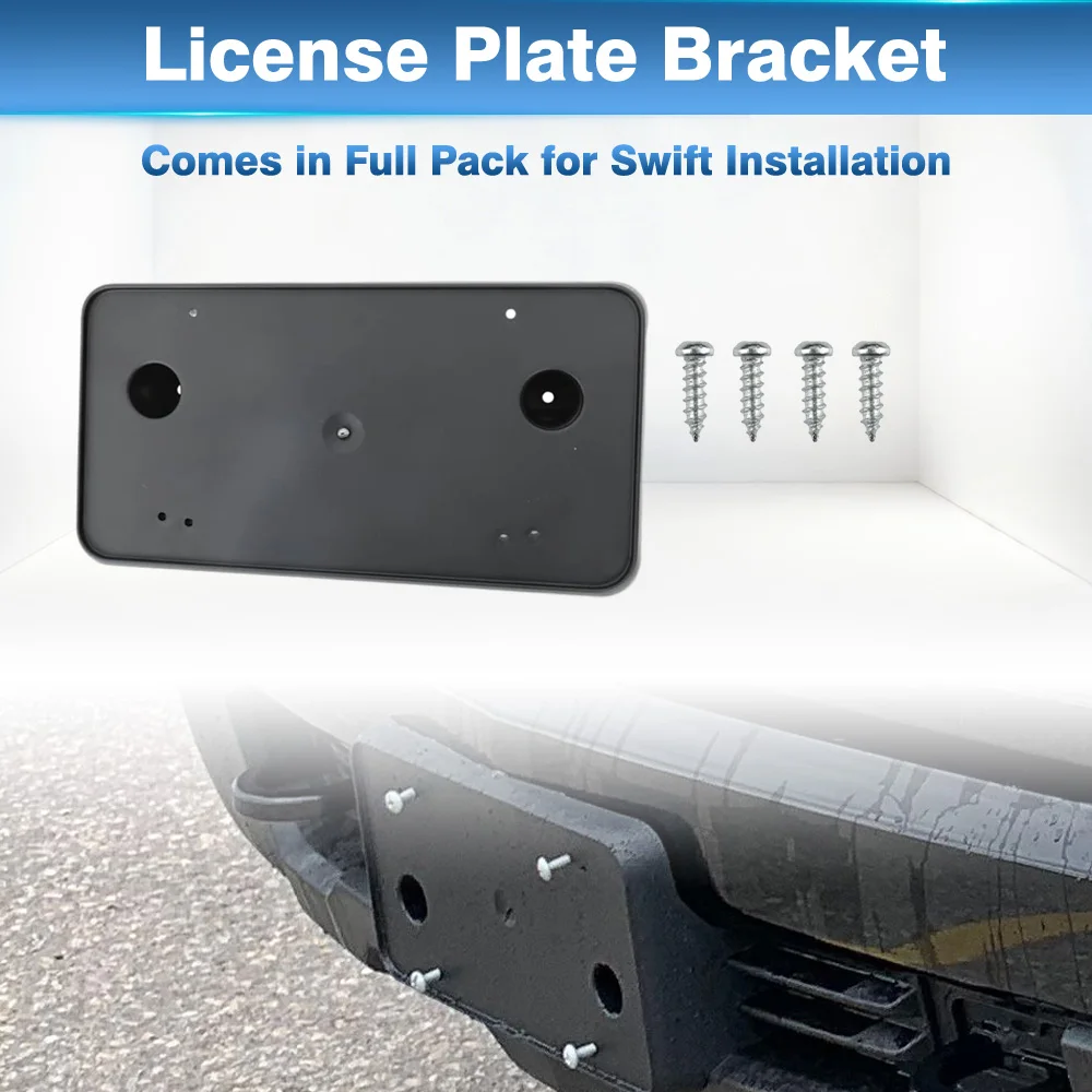 For Chevrolet Silverado 1500 High Country, LT Trail Boss, LTZ, RST 2023-2025 Car Front License Plate Bracket GM1068250 86772168