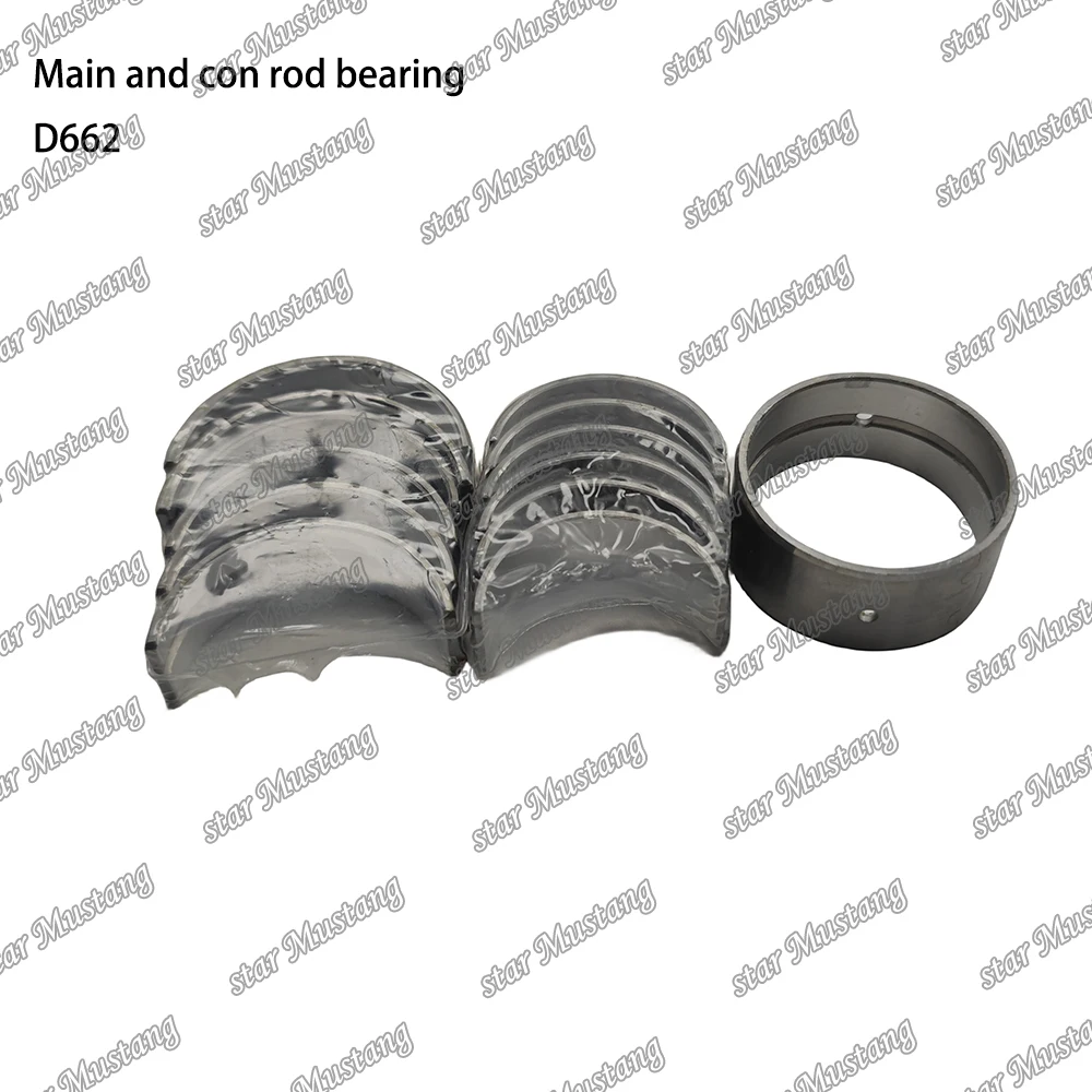 D662 Main Bearing and Connecting Rod Bearing Suitable For Kubota Engine Parts