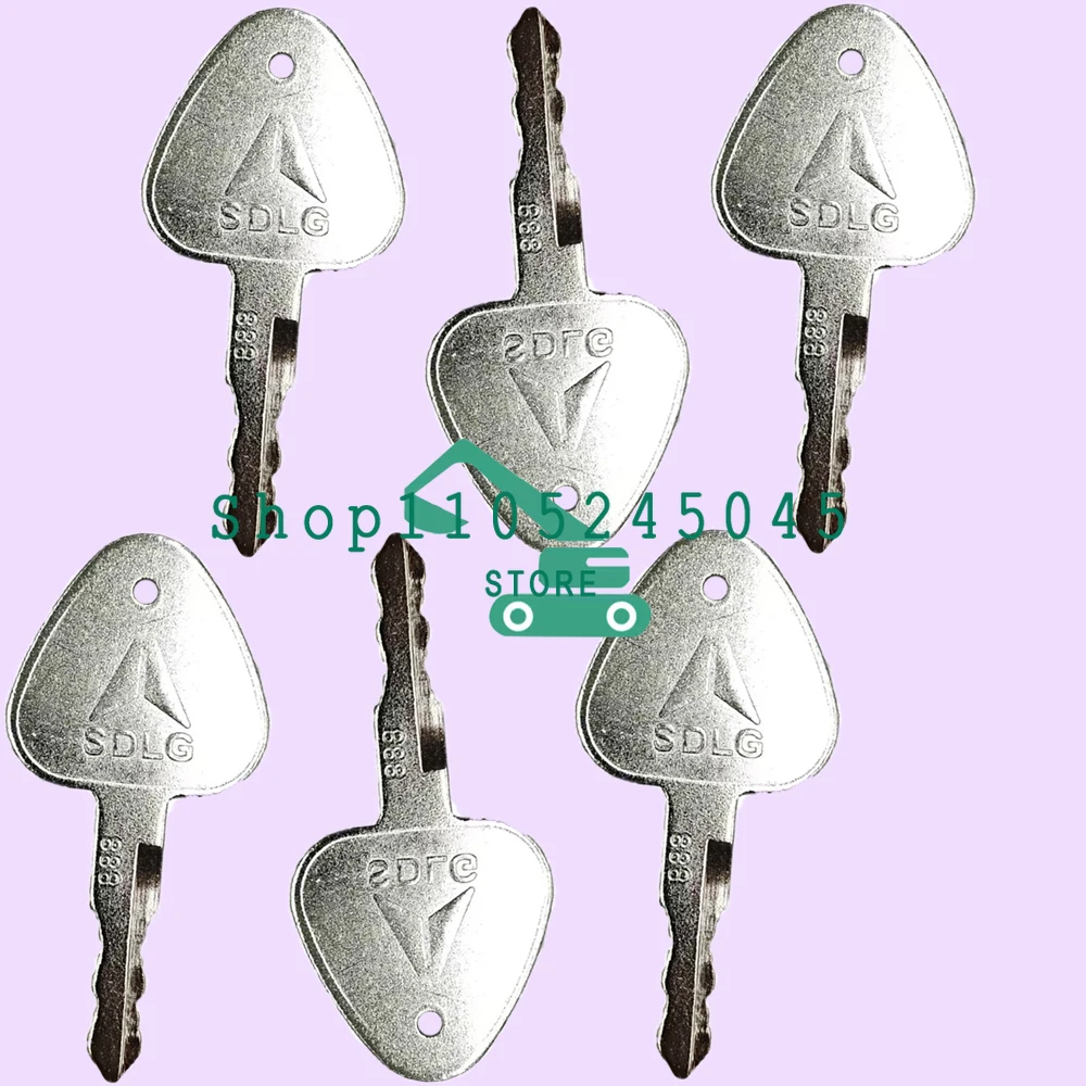 

50PCS New Excavator Ignition Keys for SDLG 888 Start Key 5560 75 135 205 215