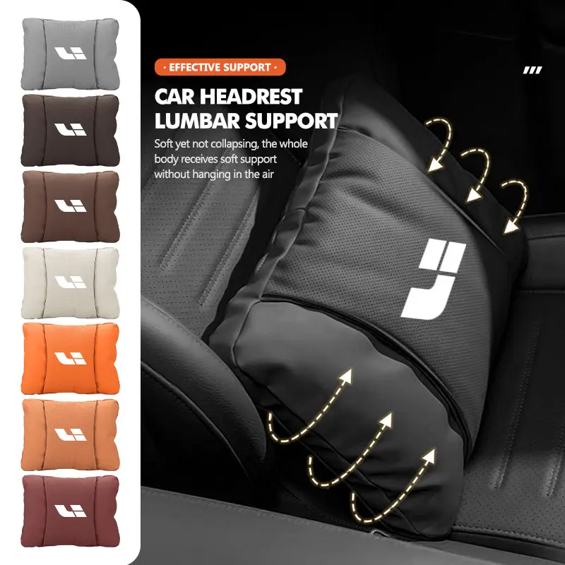 Подголовник автомобиля, мягкая подушка для шеи, подушка для поддержки шеи и поясницы для ведущего Ideal Li Auto Lixiang One L7 L8 L9 L9 Max L6