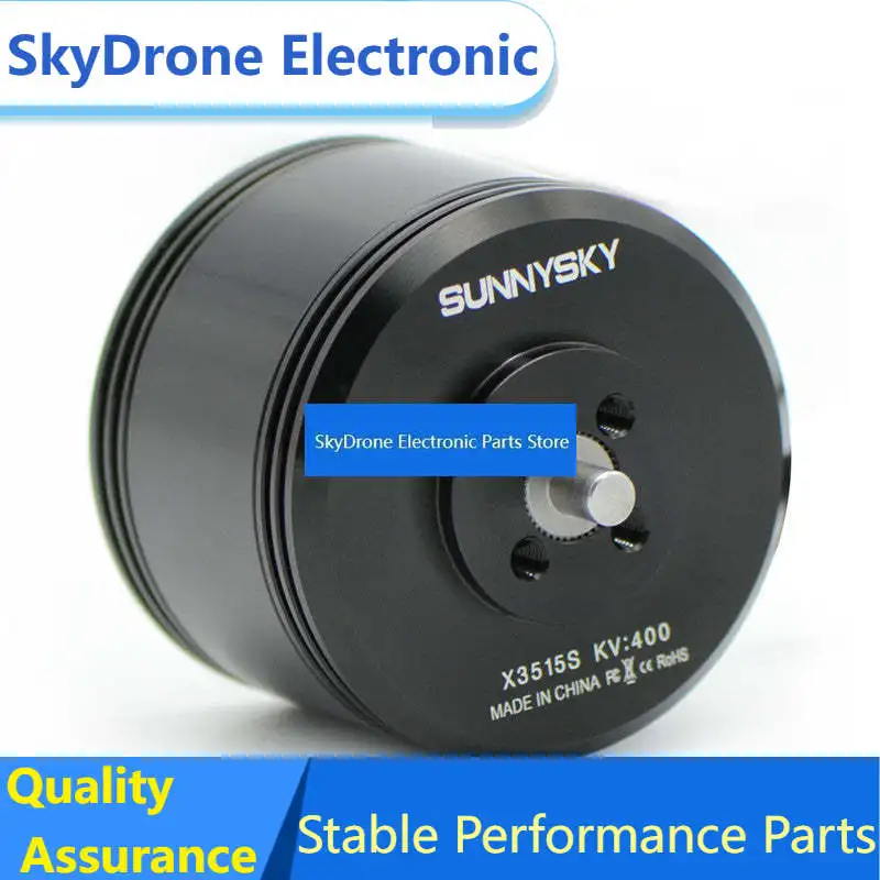 SkyDElSunnySky X3515S V3 Edition 400KV Brushless Motor - Optimized For 6S Long Range FPV Racing S, High Torque Outrunner