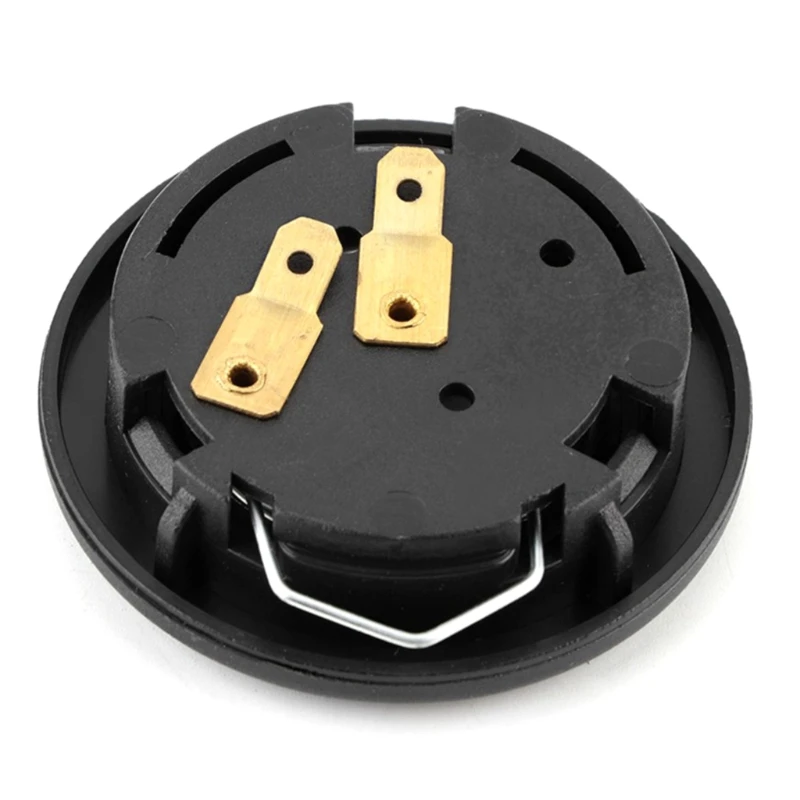 Black Universal Modified Automotive Steering Wheel Horn Button Replace Old Parts