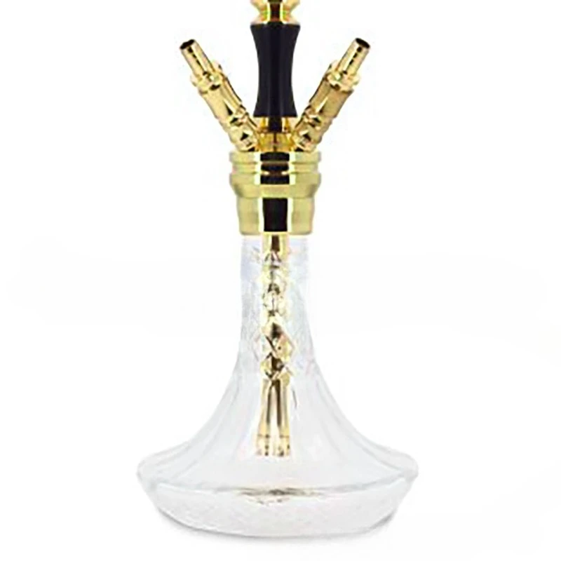 Single tube double tube four tube large hookah set containing smoke pot carbon