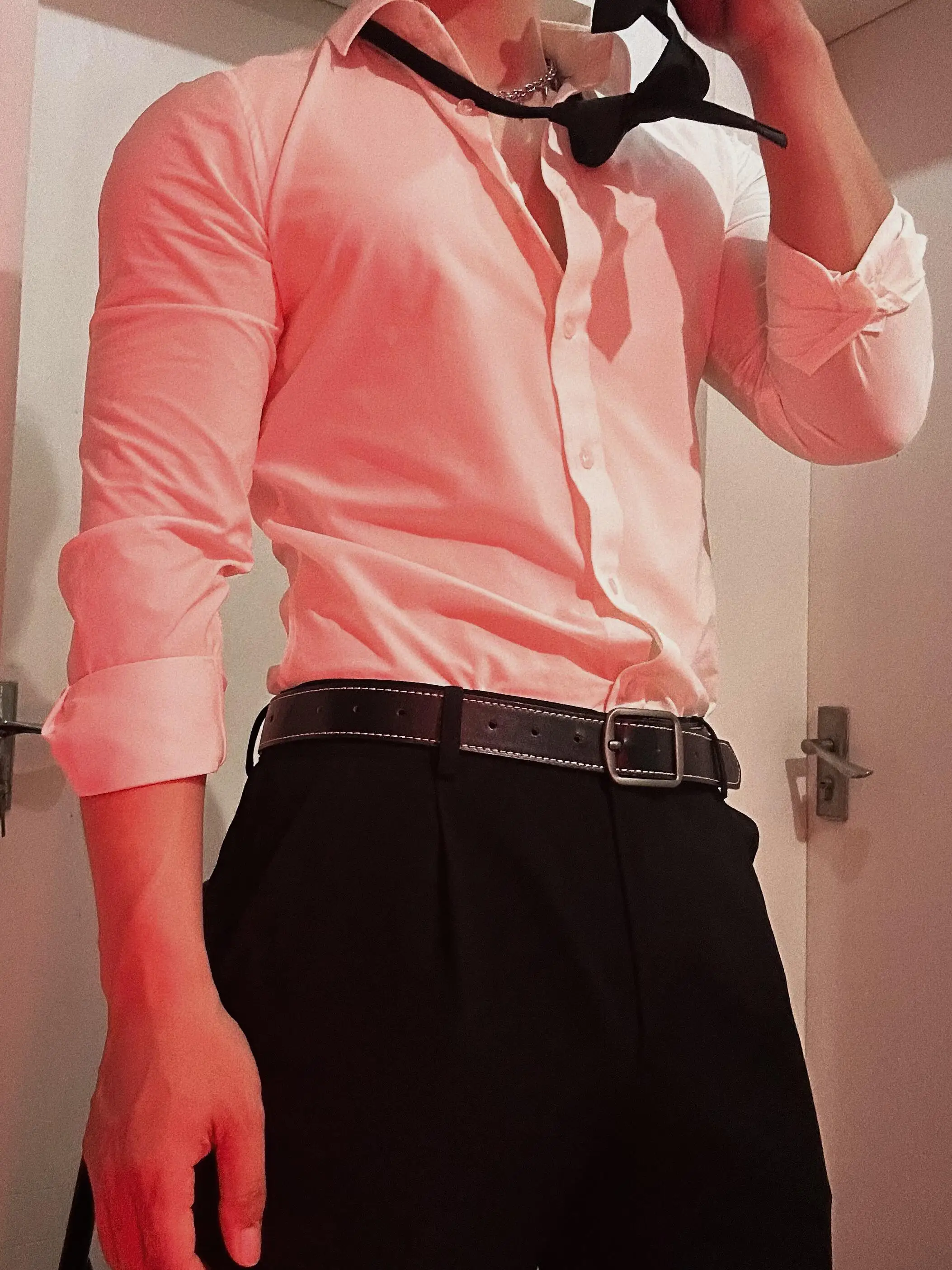 

Белый мужской костюм Long Sve irt, внутренняя одежда, тонкий DK orm Light Maturi Sle Casual Busin Gentleman Faion irt