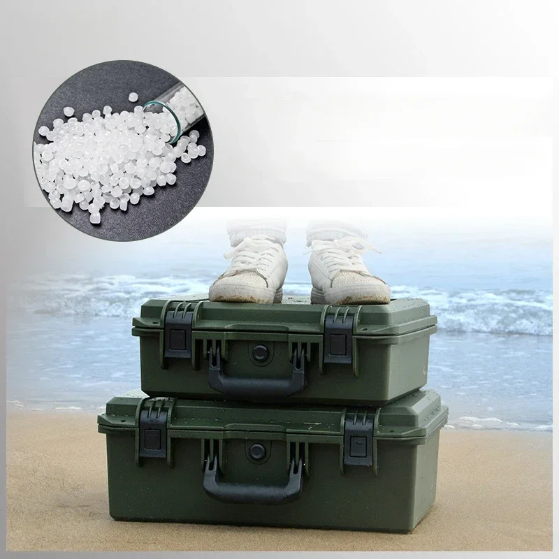 Impermeável Multi-Purpose Tool Boxes, Tactical Box, Equipamento Profissional Caixa de Proteção, UAV Camera Storage, Verde, Militar