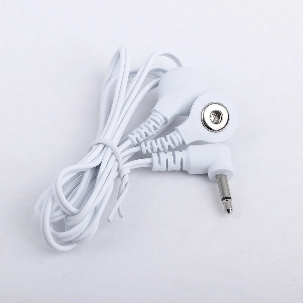 3.5mm 2/4heads Connection Cable for Tens Massager Electrotherapy Machine Electrode Lead Wires Massage & Relaxation