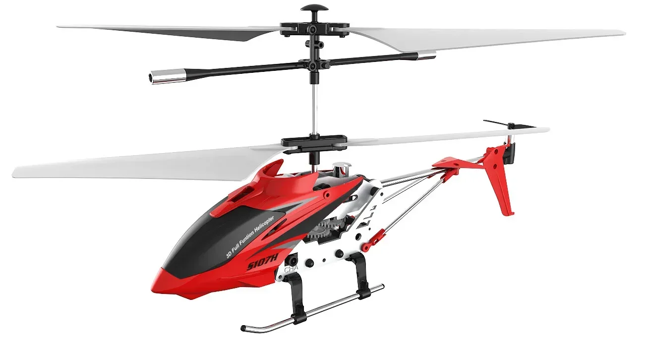 Syma-helicóptero teledirigido S107h de altura fija, helicóptero de 3 canales de simulación, avión multifuncional controlado a distancia, modelo de avión, regalo divertido para niños