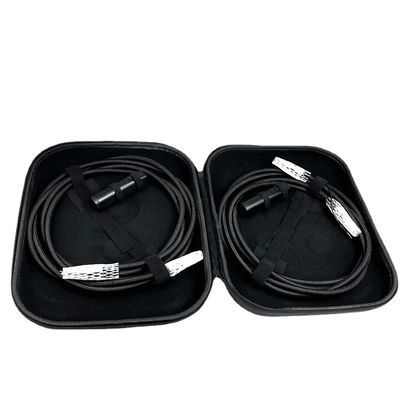 Hi-end Dragon RCA Cable Pure Silver Solid Conductor 2 RCA do 2 RCA HiFi Audio Interconnection Signal Cable with Packaging Box