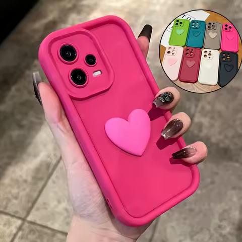 For Xiaomi Mi Poco X3 Nfc X5 Pro 5g F3 M3 Girl Cute Love Heart Matte Case X3pro X5pro Silicone Shockproof Back Cover Poko X 3 5